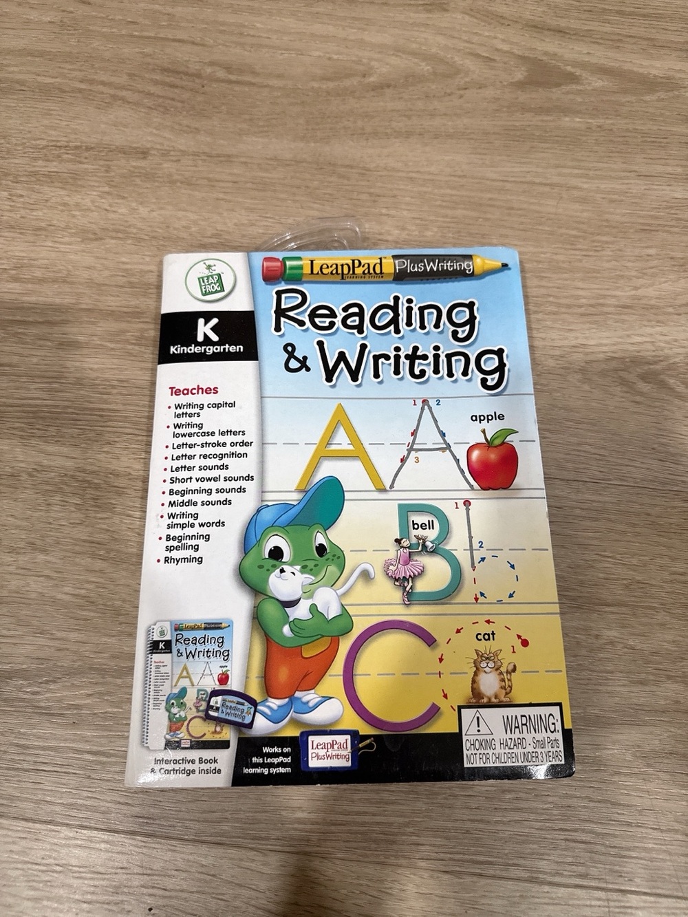 LeapPad Reading & Writing Kindergarten Learning Book